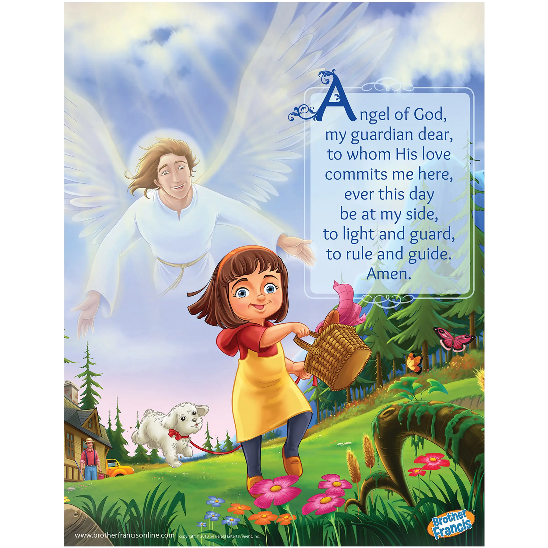 Brother Francis Mini Poster - Angel of God