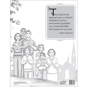 Brother Francis Mini Poster - The Apostles' Creed