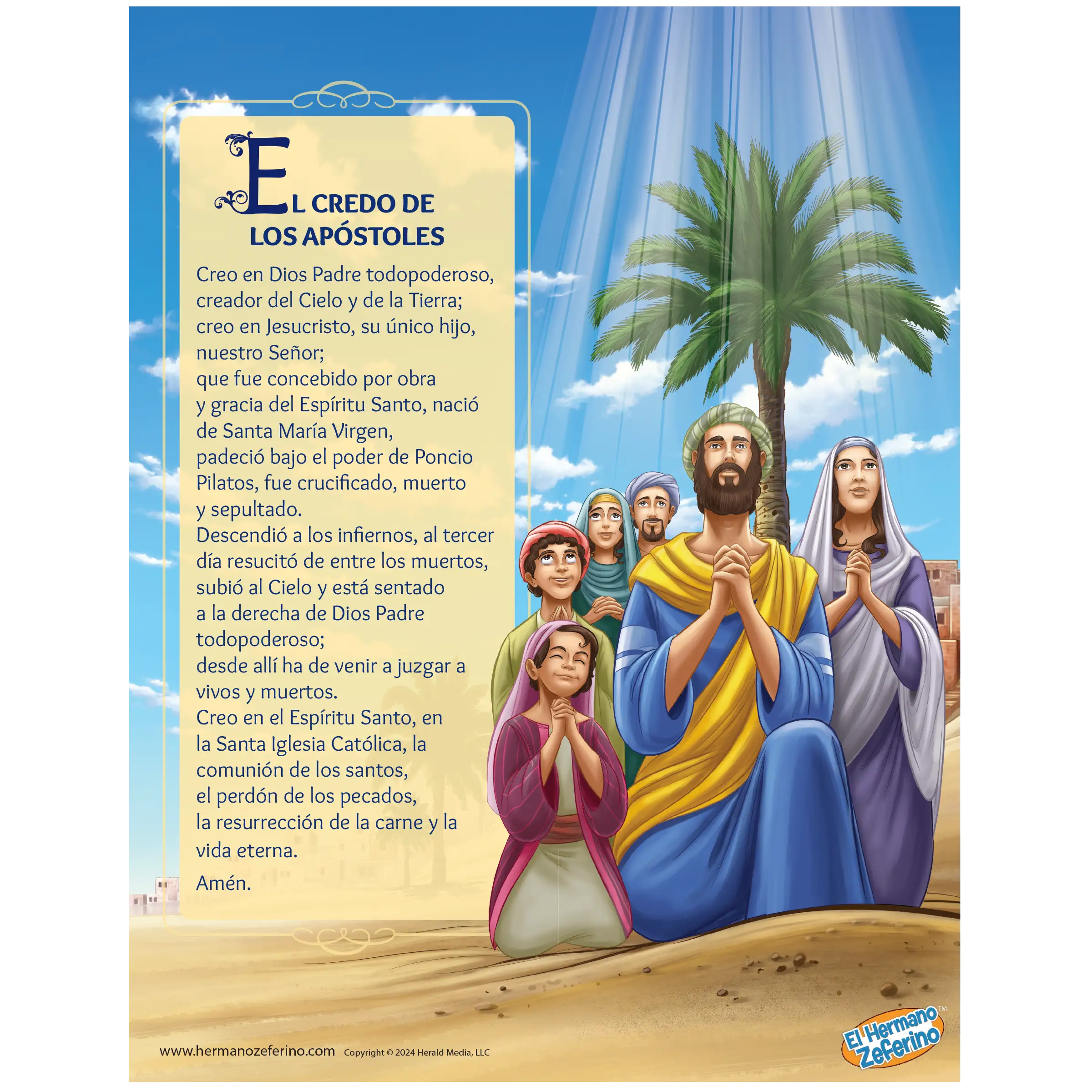Mini póster - El Credo de los Apóstoles