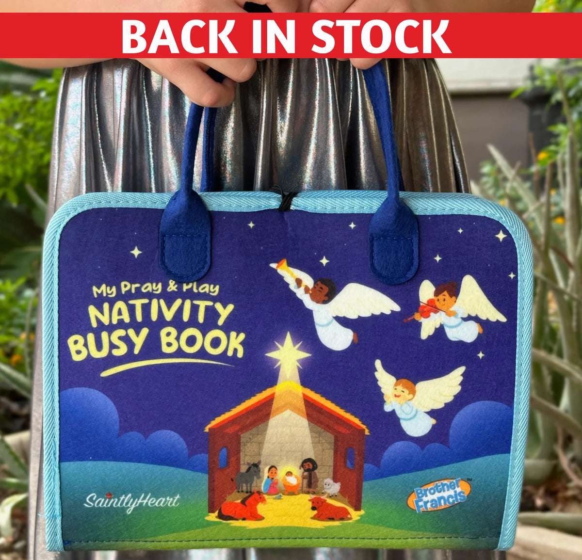 My Pray and Play Nativity Busy Book - A Quiet Felt Book