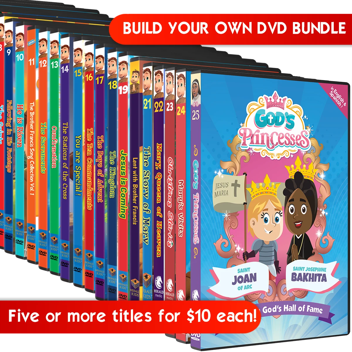 Mix and Match - Build Your Own Brother Francis DVD Bundle