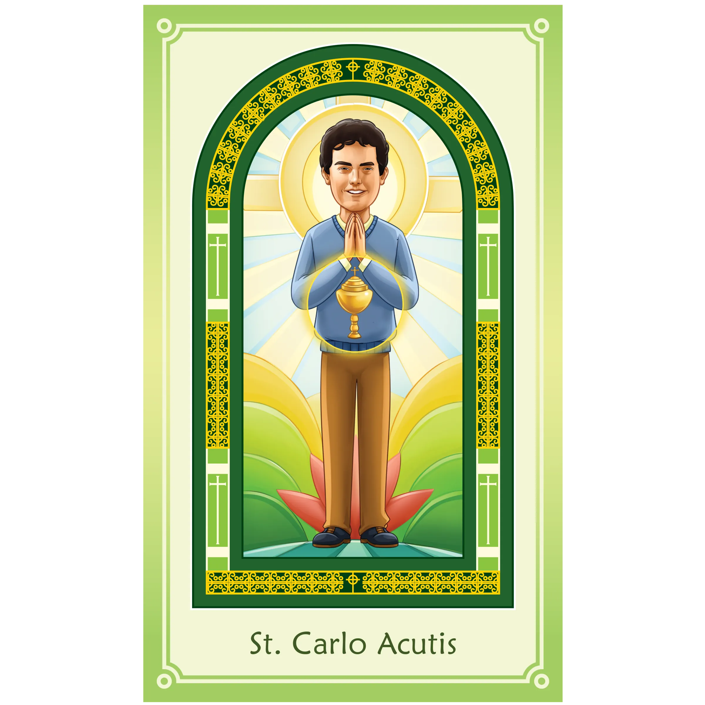 Chime Travelers Collectable Prayer Card - St. Carlo Acutis