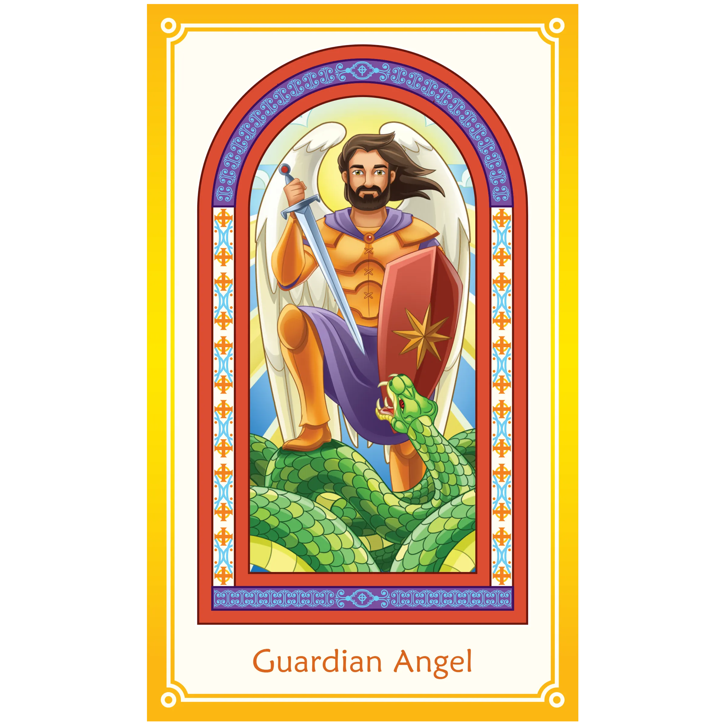 Chime Travelers Collectable Prayer Card - Guardian Angel