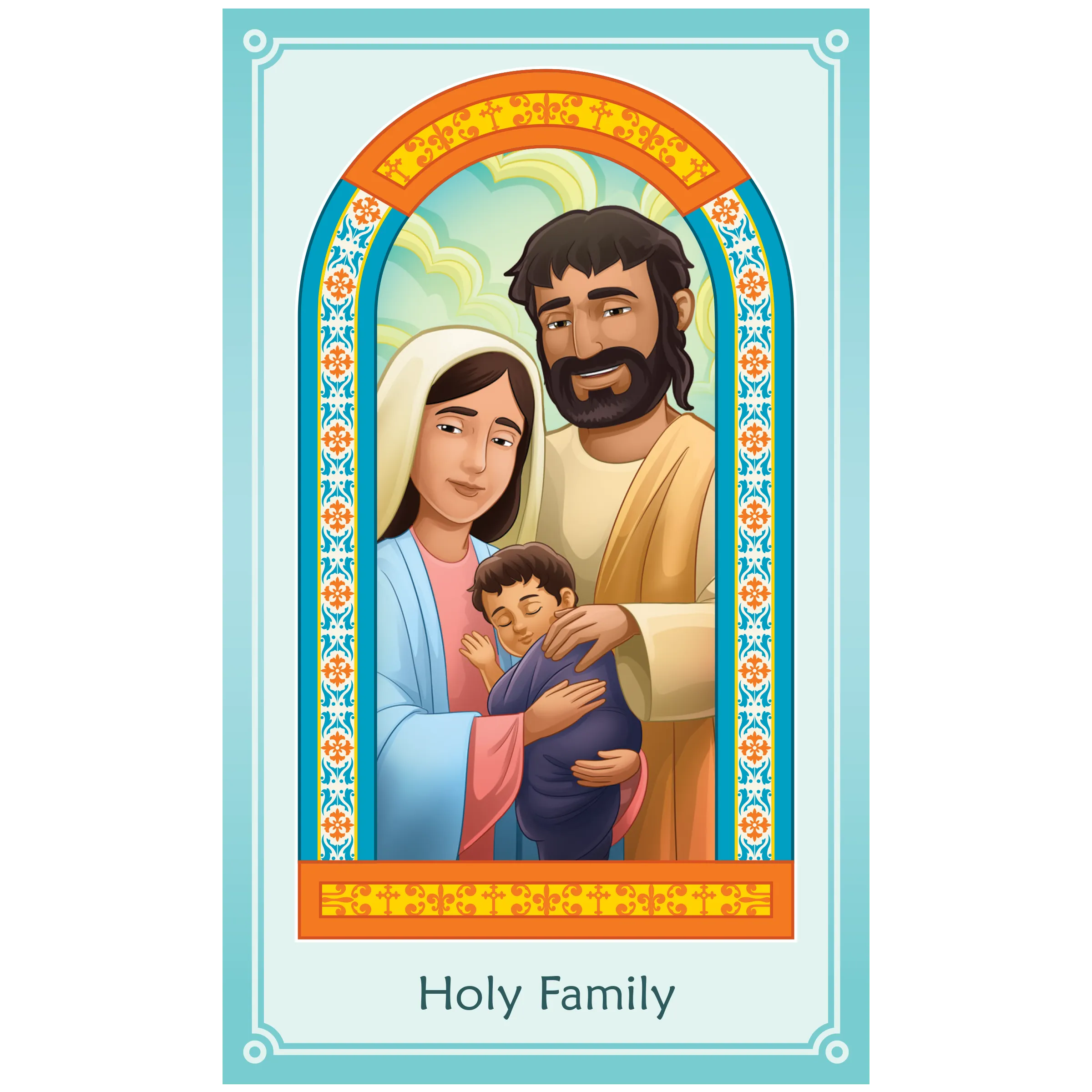 Chime Travelers Collectable Prayer Card - The Holy Family