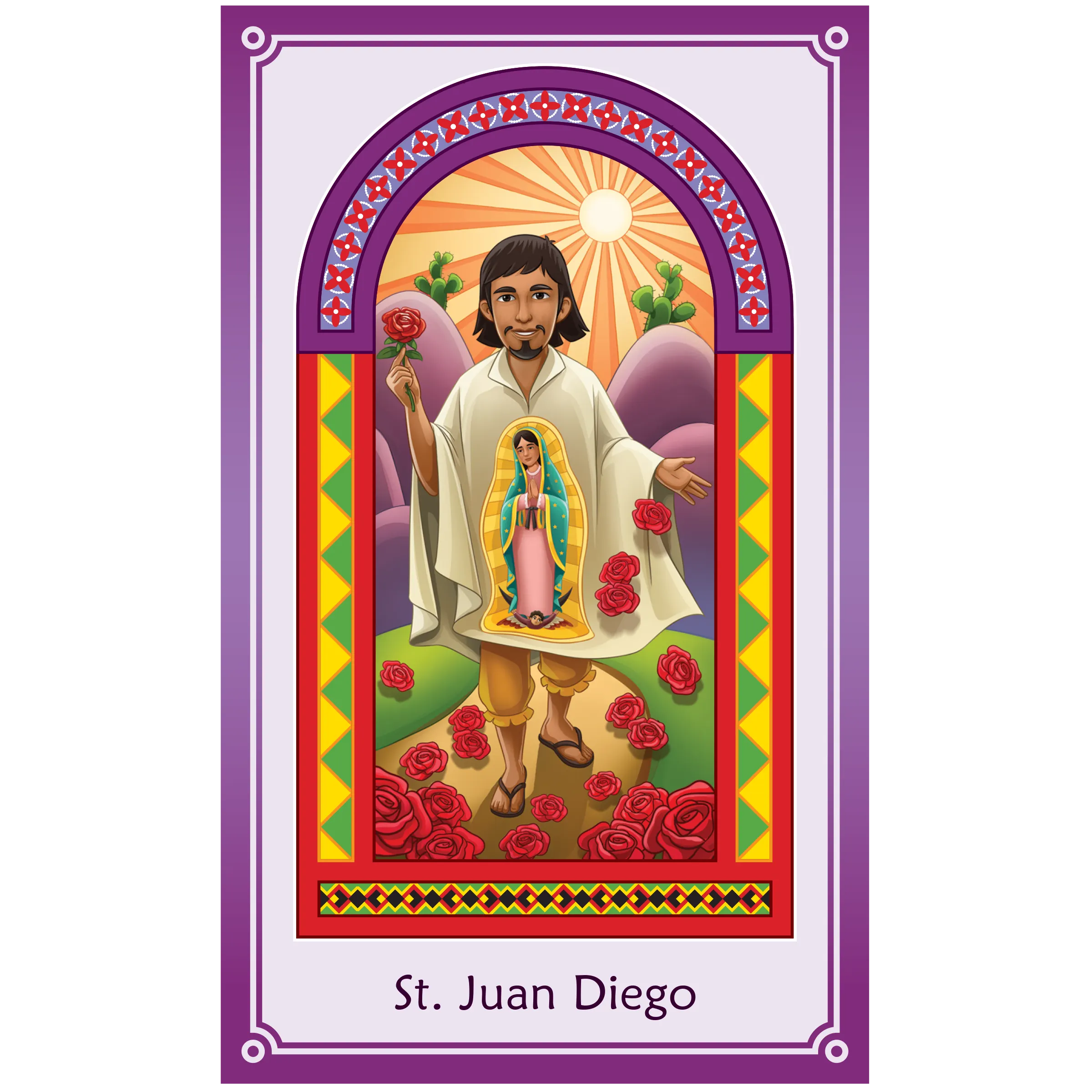 Chime Travelers Collectable Prayer Card - St. Juan Diego