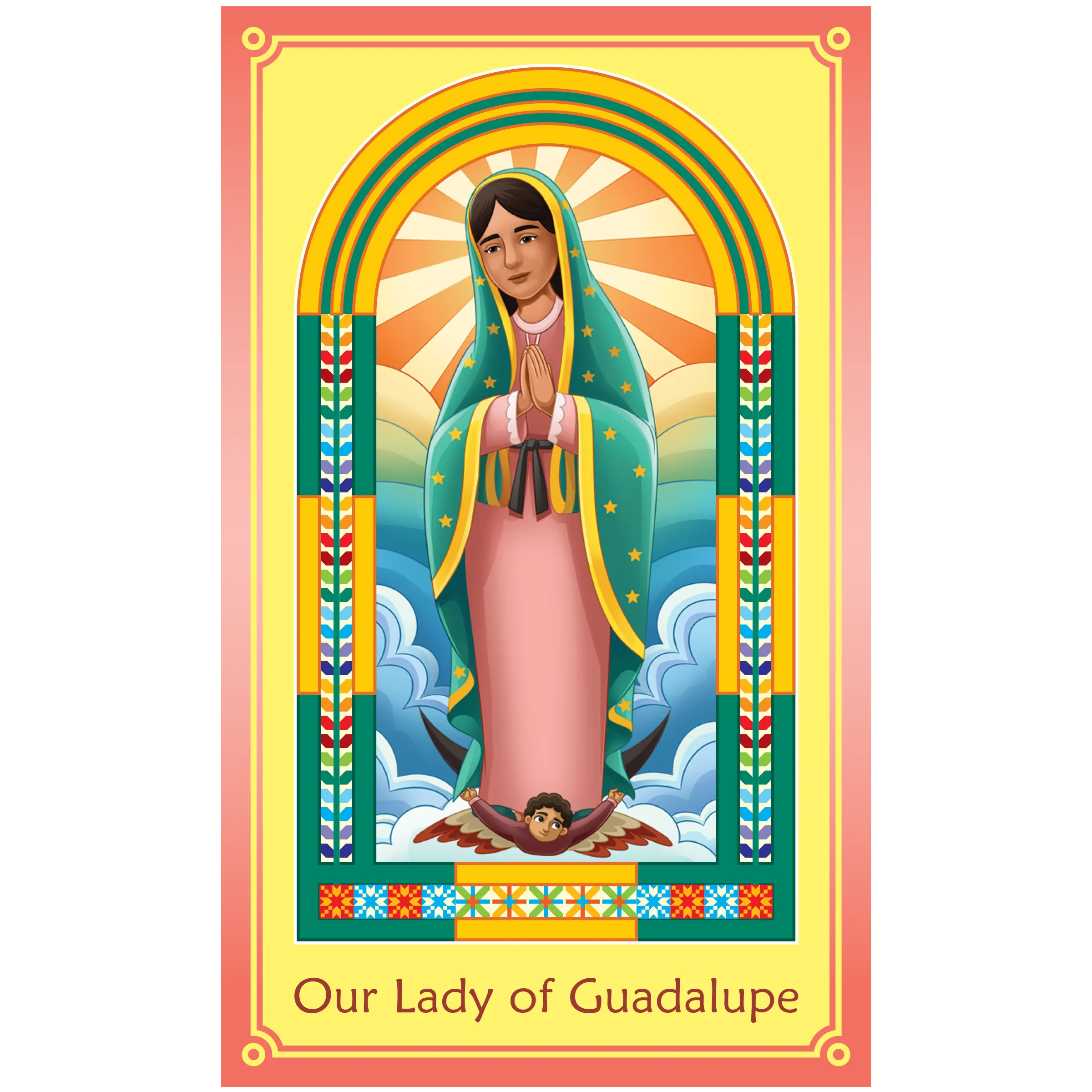 Chime Travelers Collectable Prayer Card - Our Lady of Guadalupe