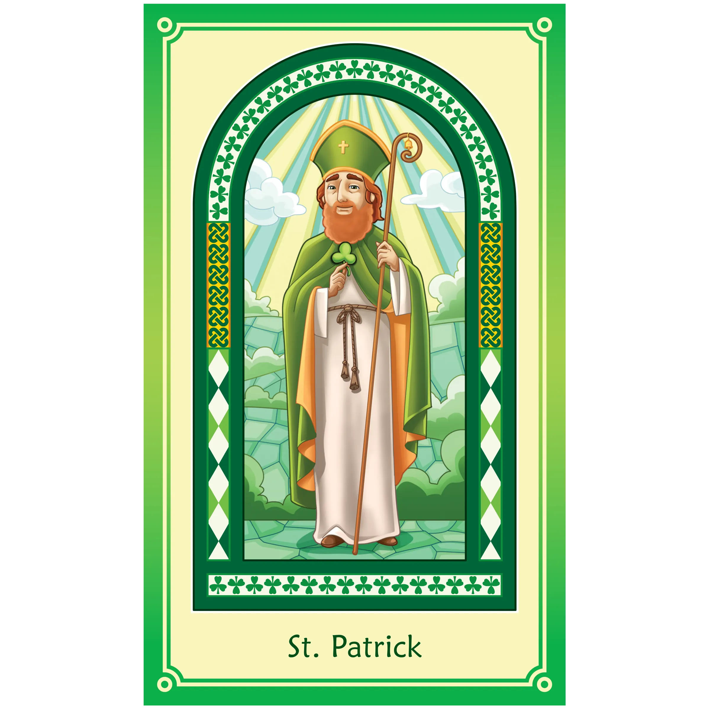 Chime Travelers Collectable Prayer Card - St. Patrick