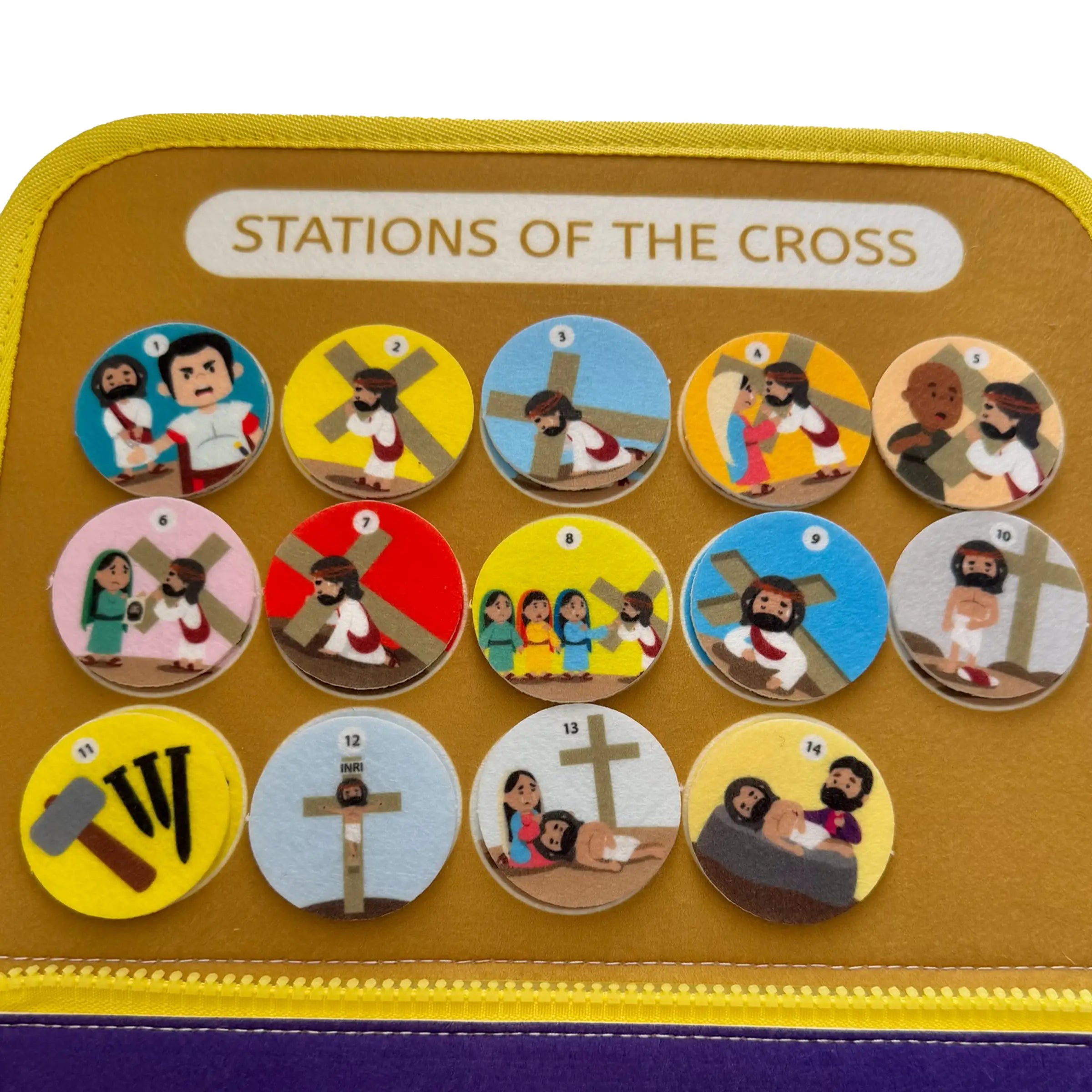 My Pray & Play Holy Week to Easter Busy Book - A Quiet Felt Book