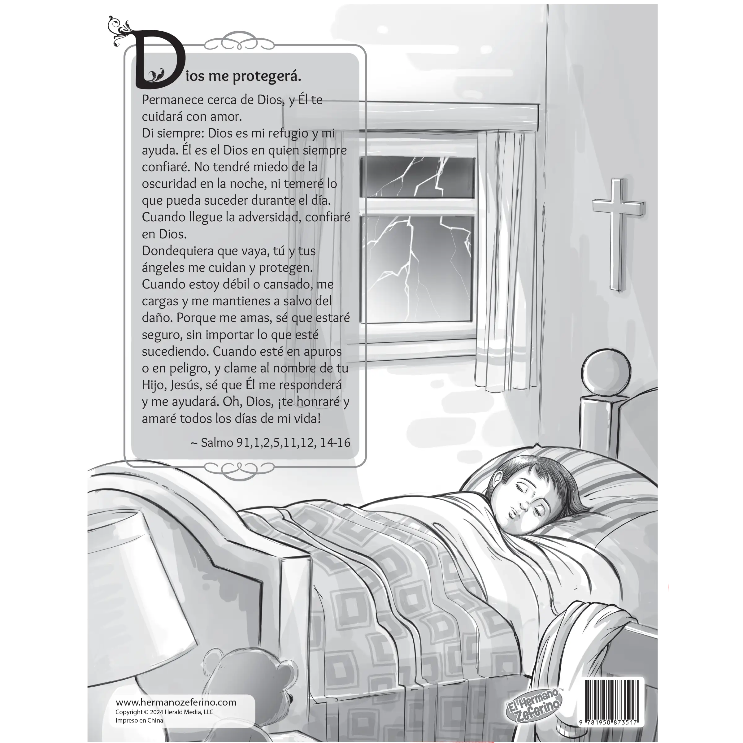 Mini póster - Dios me protegerá