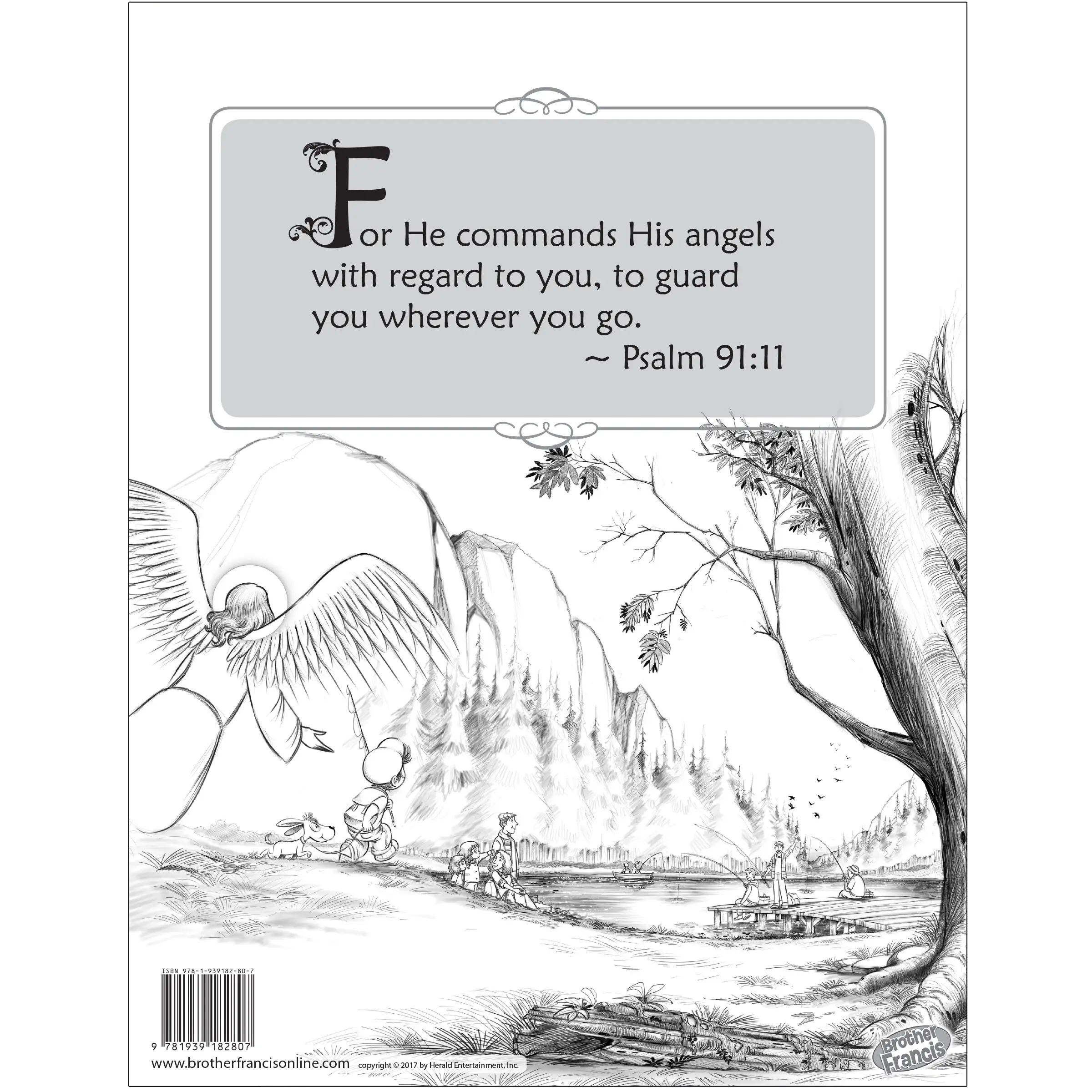 Brother Francis Mini Poster - Guardian Angel