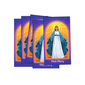 5 Hali Mary prayer cards