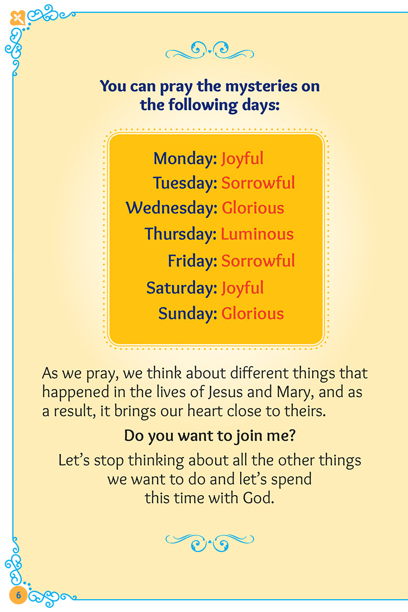 Let's Learn About the Rosary – Children's Reader