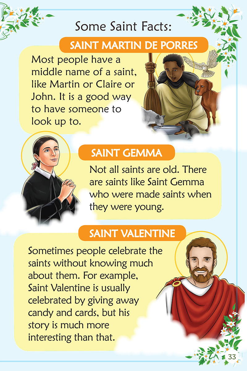 Let's Learn About the Saints – Children's Reader