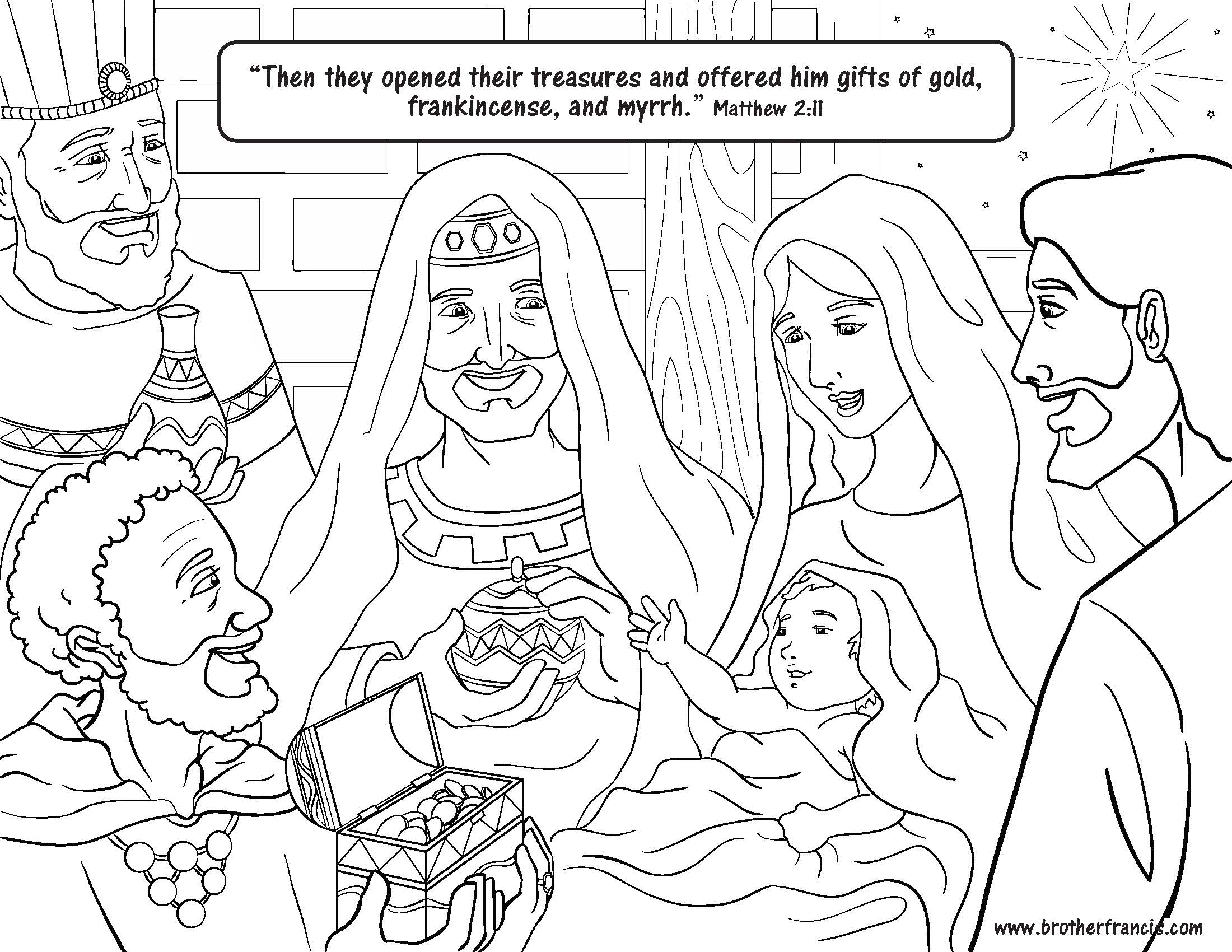 Download and Print - Epiphany - Matthew 2:11