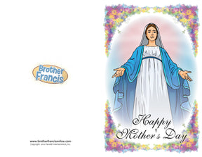 Download and Print - Mother Mary Mother's Day Card