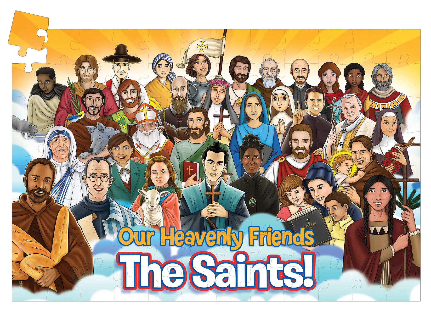 The  Saints Giant Floor Puzzle