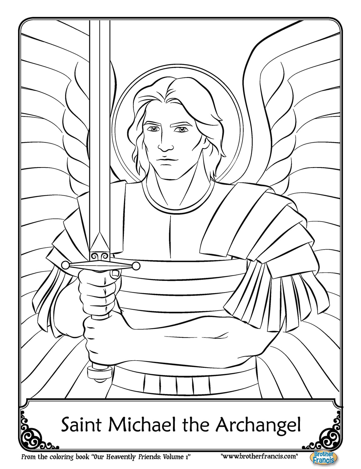 Download and Print - Saint Michael the Archangel