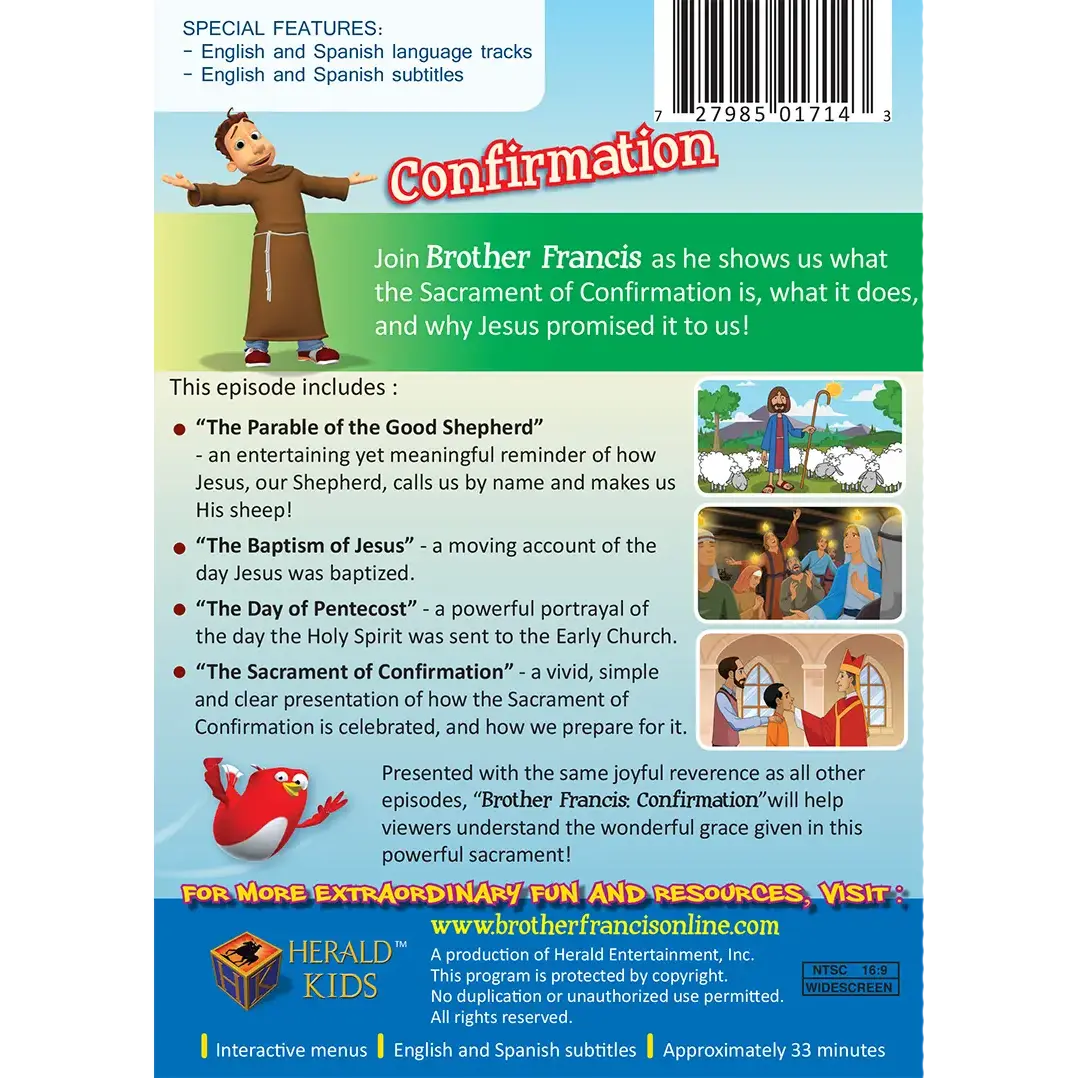 Brother Francis DVD Ep. 13: Confirmation