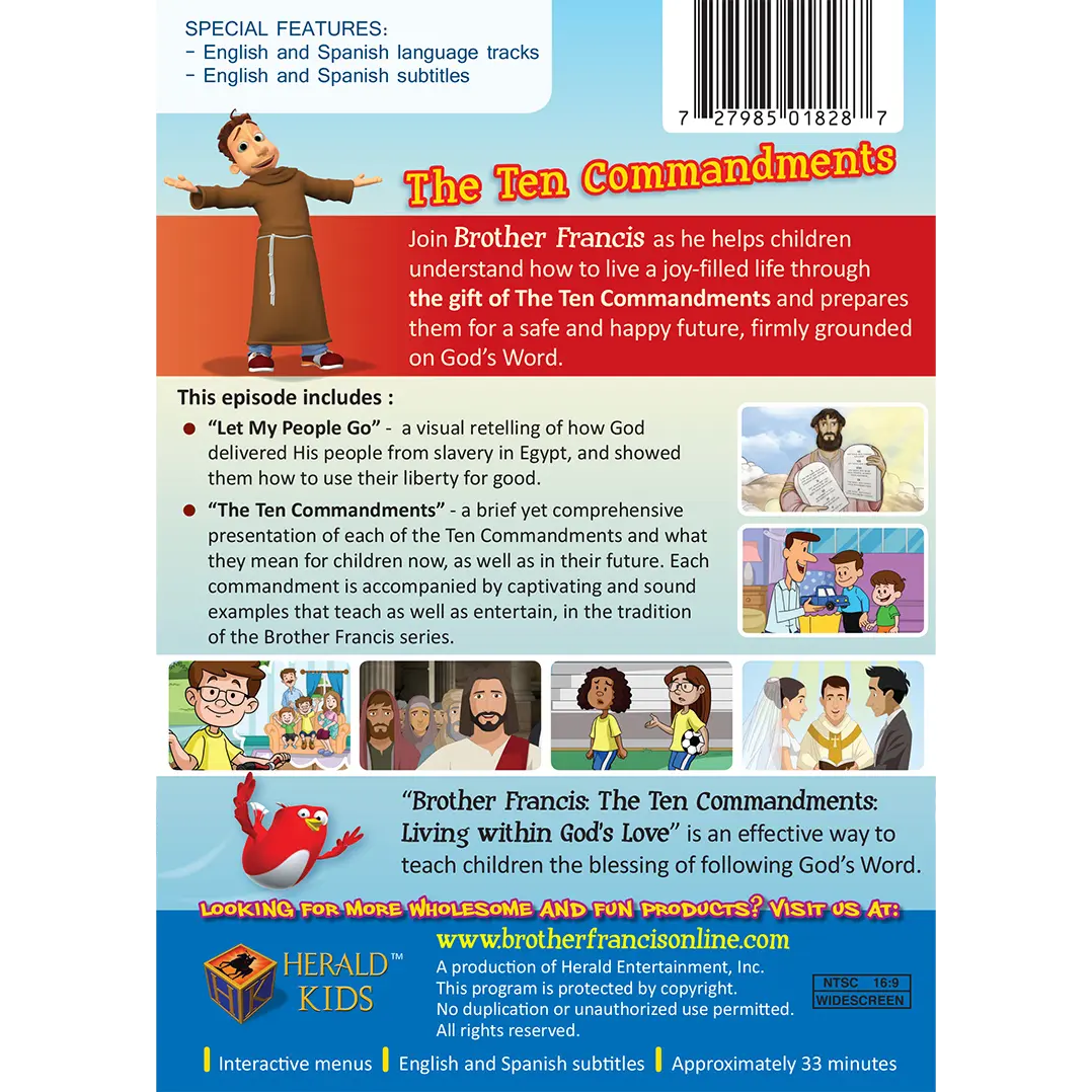 Brother Francis DVD Ep. 16: The Ten Commandments