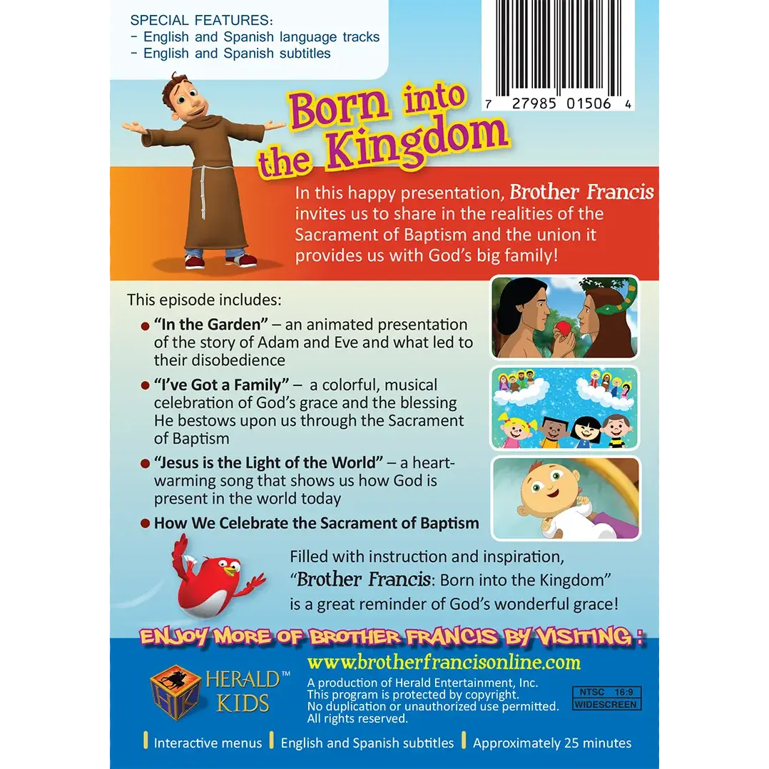 Brother Francis DVD Ep. 5: Born into the Kingdom