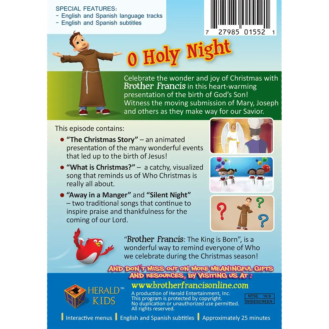 Brother Francis DVD Ep. 7: O Holy Night The King is Born