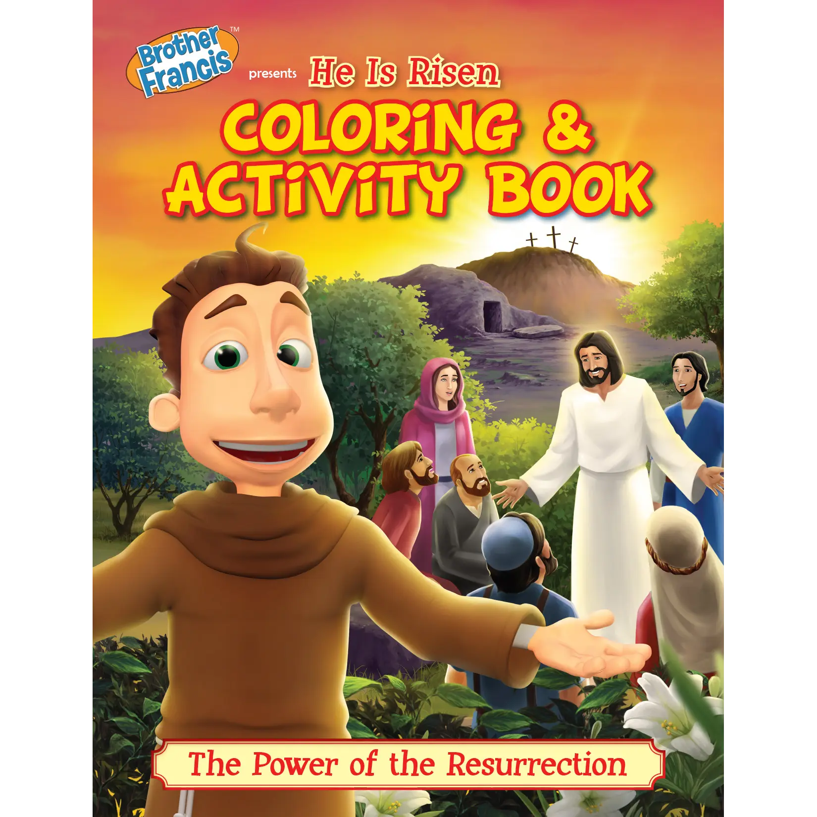Brother Francis Coloring Book - Ep.10: He is Risen