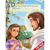 100 Pack of Brother Francis Mini Poster - Examination of Conscience (Girl)