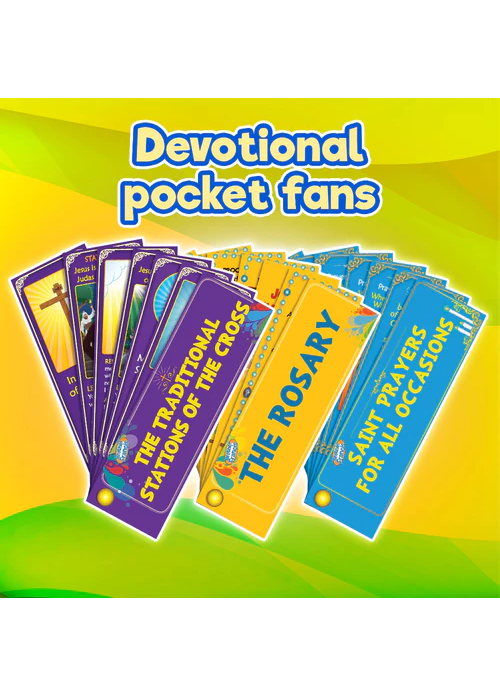 Brother Francis Devotional Fans - Set of 3