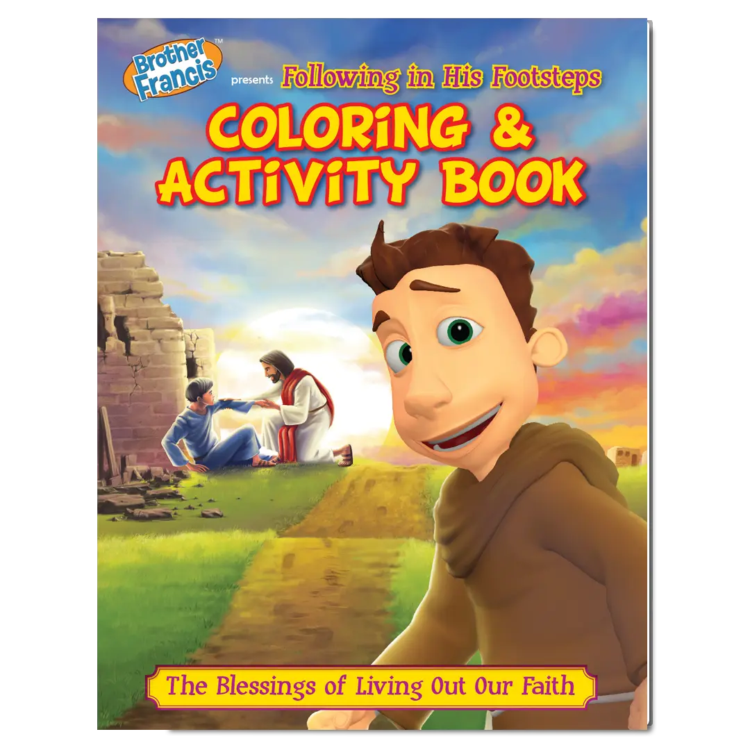 Brother Francis Coloring Book - Ep.09: Following in His Footsteps