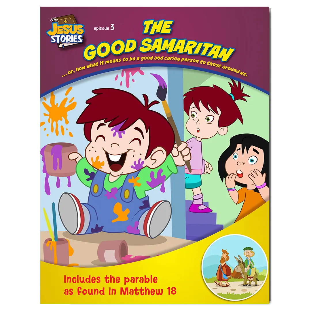 The Jesus Stories Ep. 3: The Good Samaritan - Coloring Book
