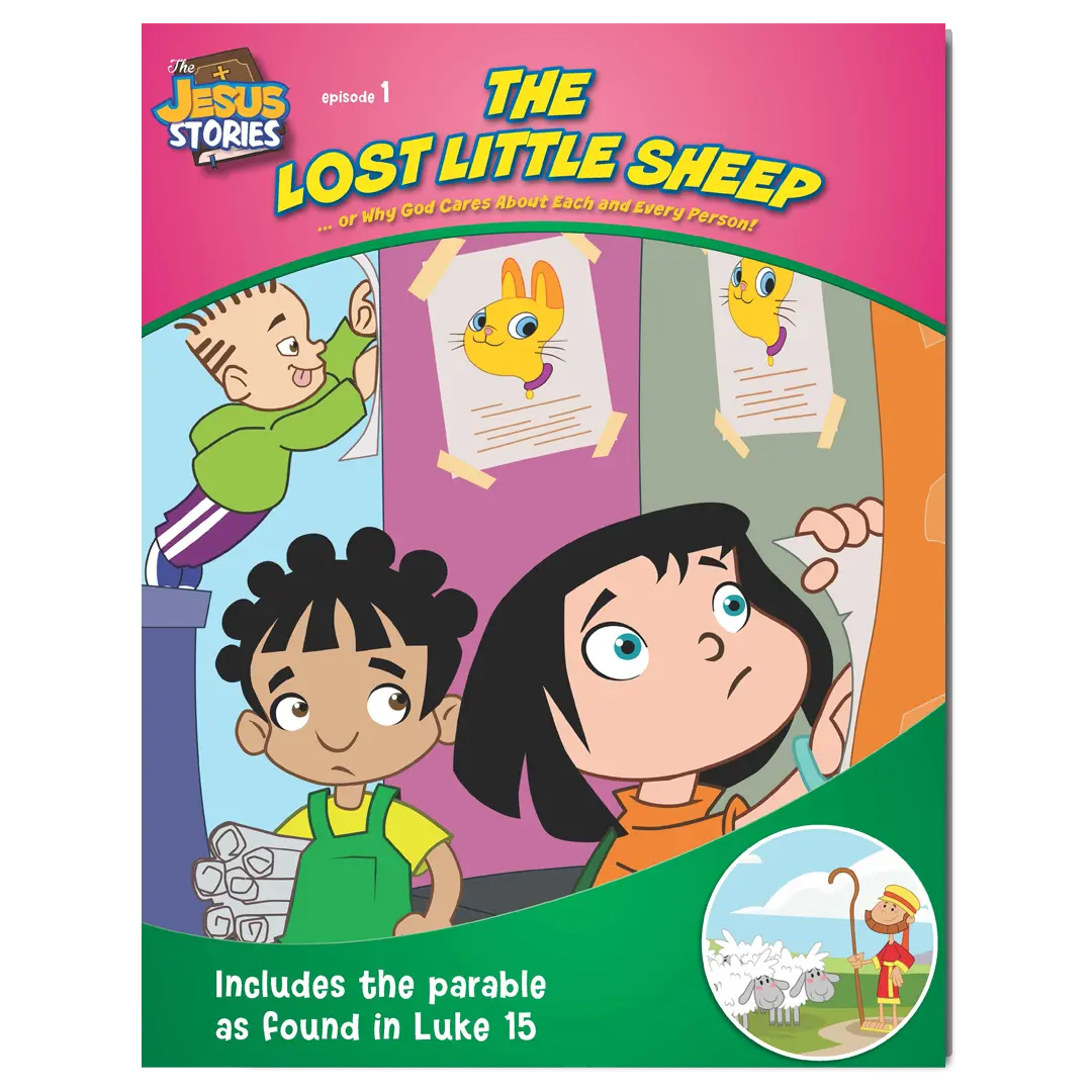 The Jesus Stories Ep. 1: The Lost Little Sheep - Coloring Book