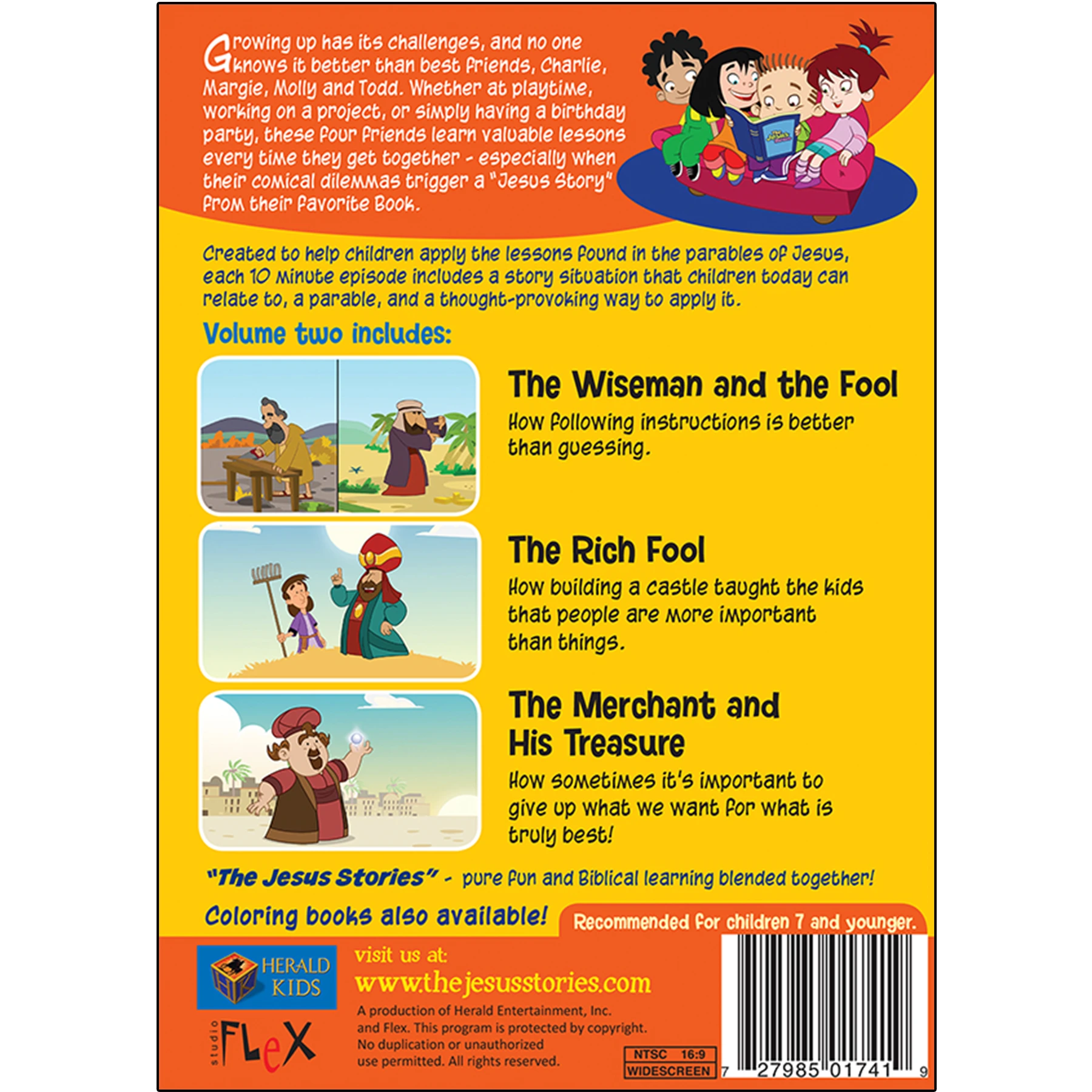 The Jesus Stories DVD -  Volume 2