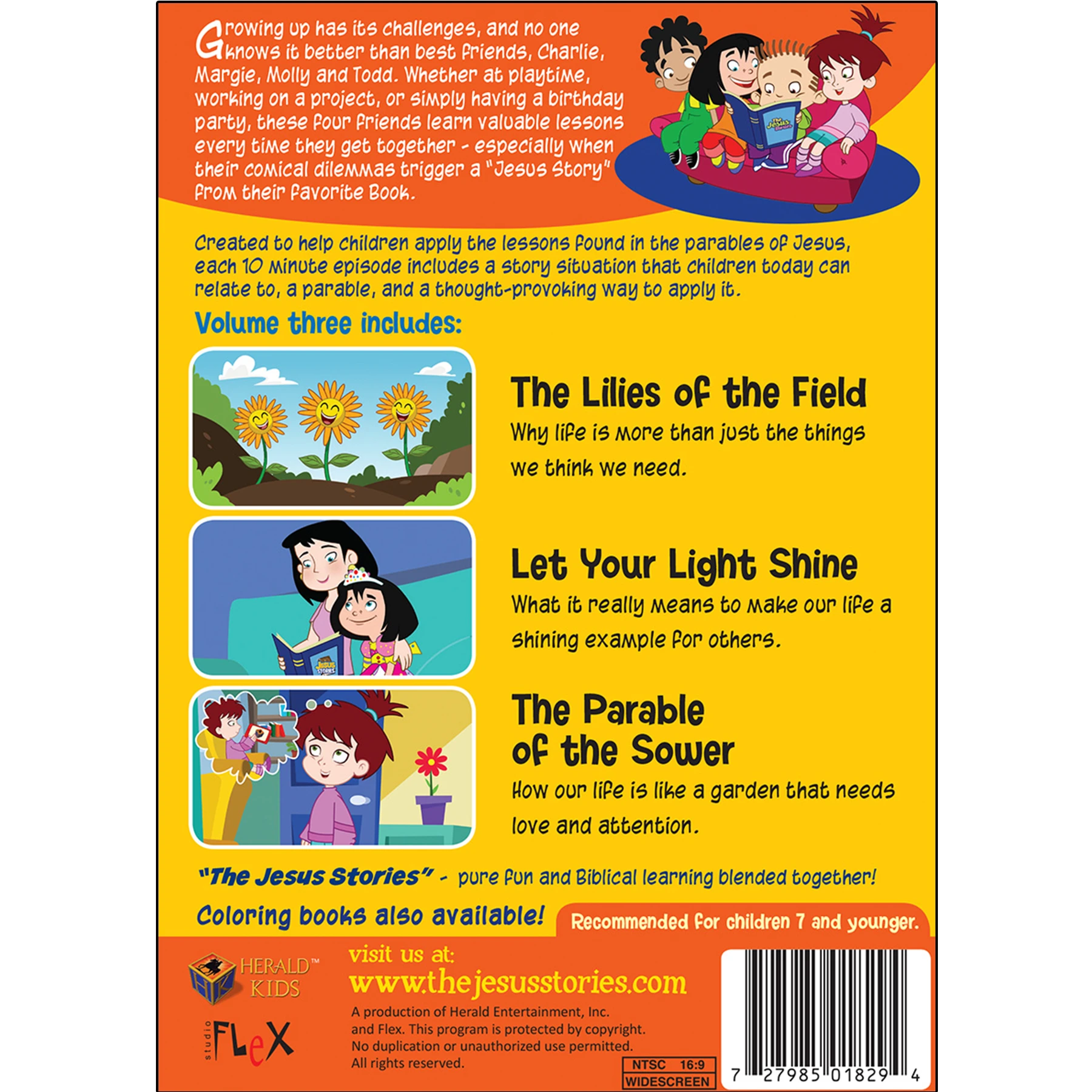 The Jesus Stories DVD -  Volume 3