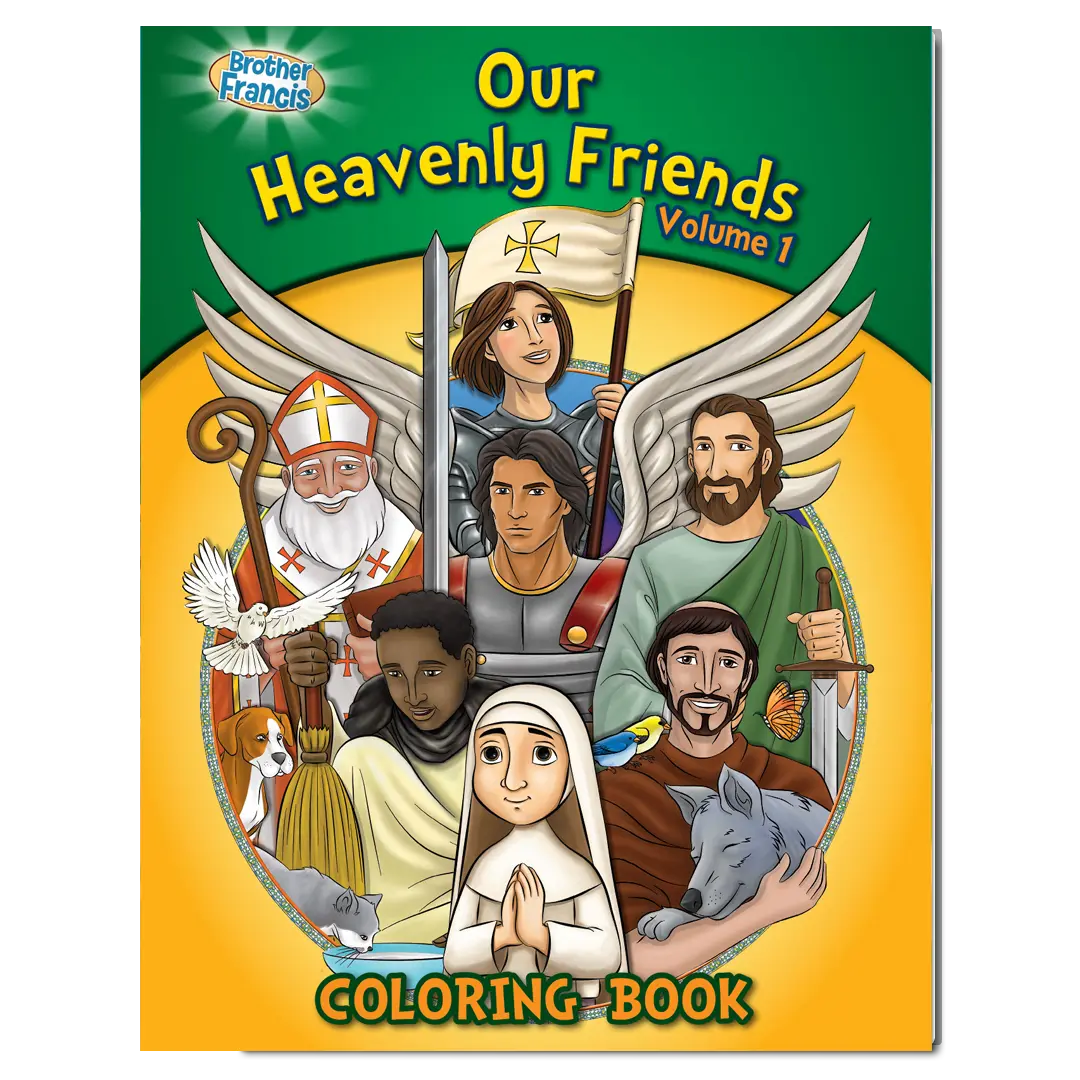 Coloring Book: Our Heavenly Friends vol.1