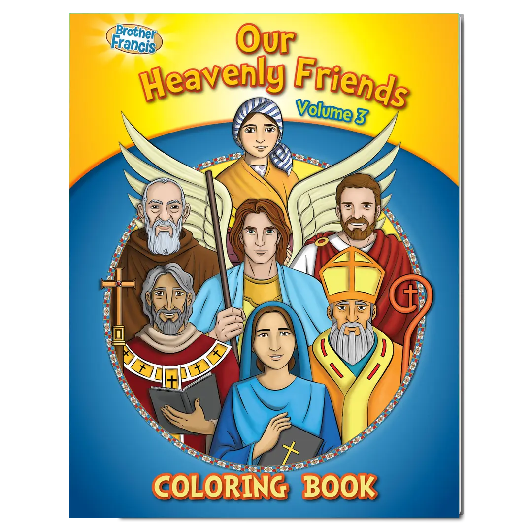 Coloring Book: Our Heavenly Friends vol.3