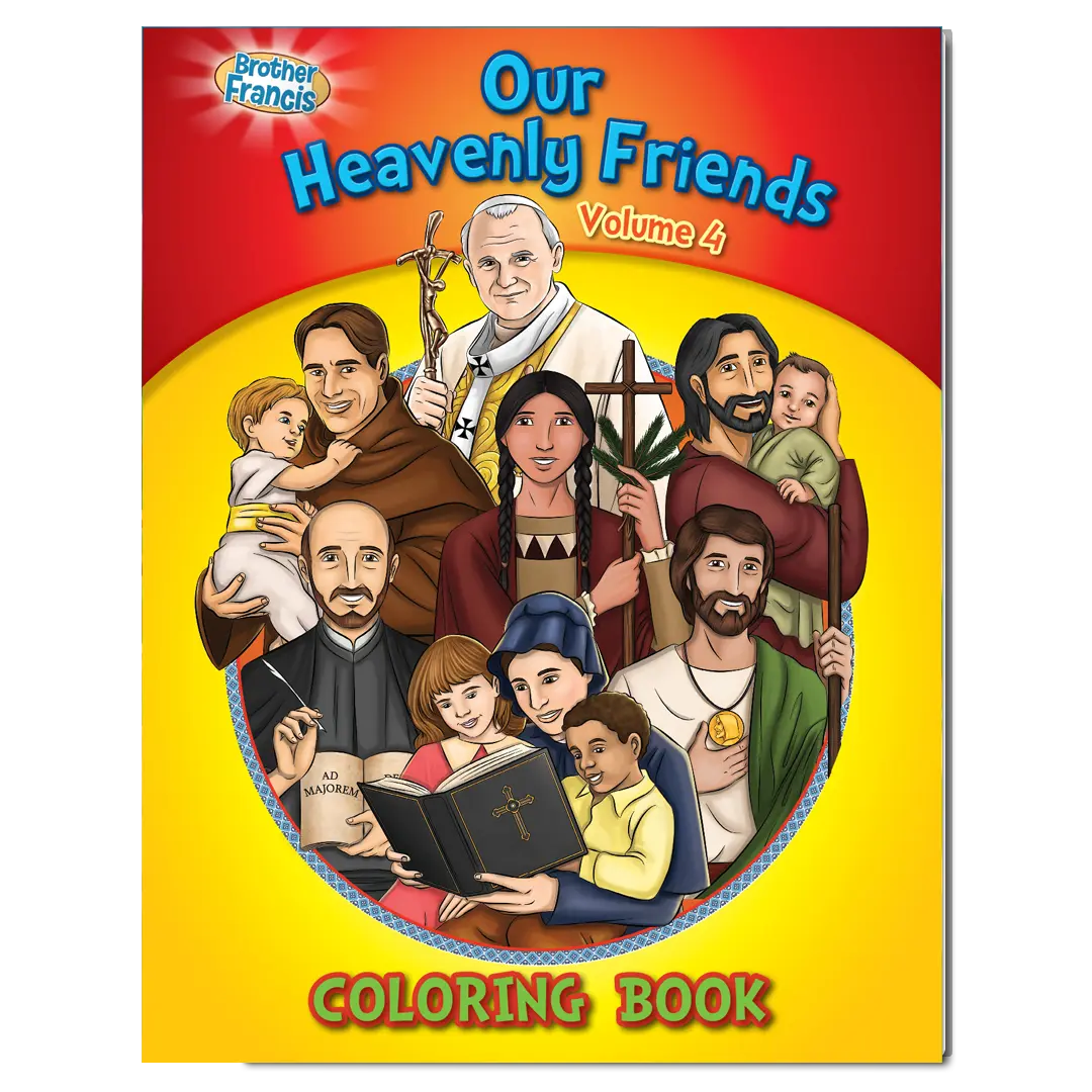 Coloring Book: Our Heavenly Friends vol.4