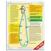 100 Pack of Brother Francis Mini Poster - The Rosary