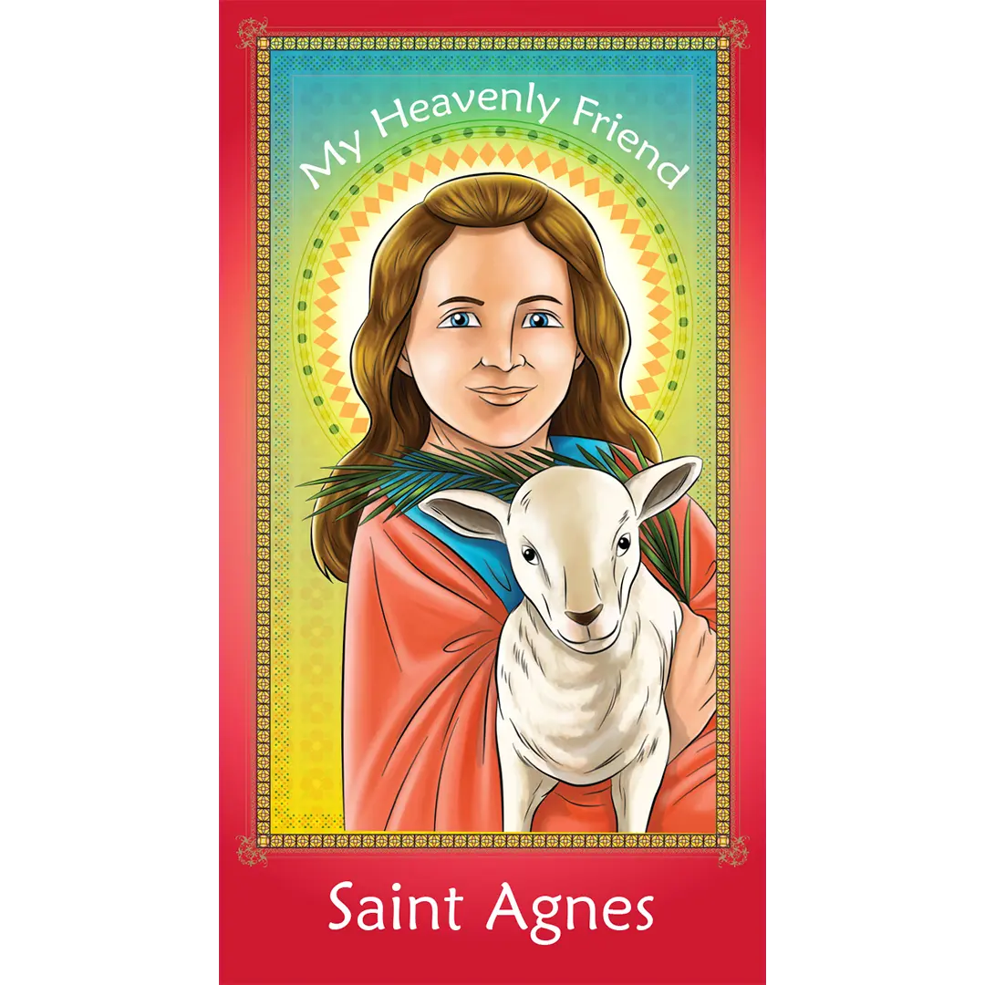 Prayer Card - Saint Agnes