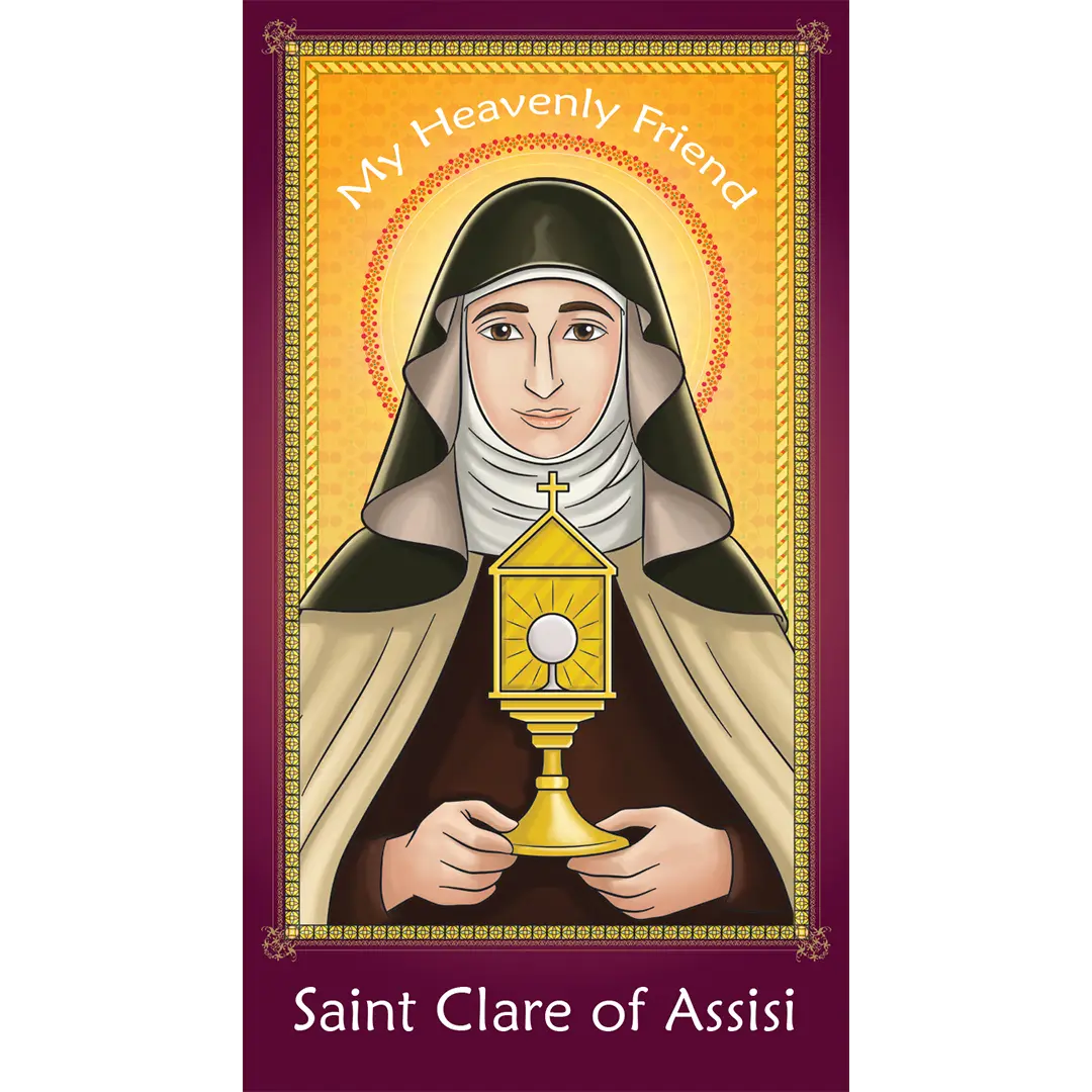 Prayer Card - Saint Clare of Assisi