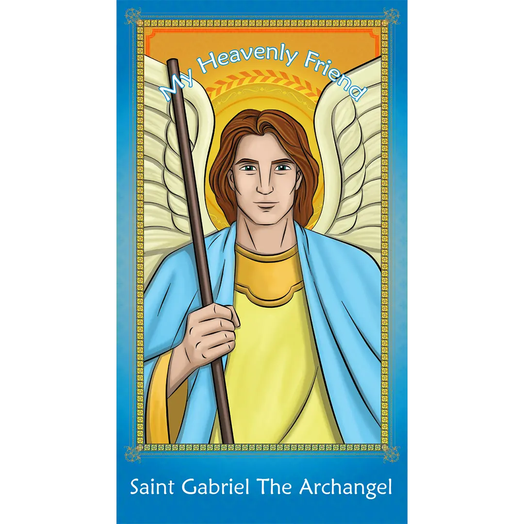 Gabriel Archangel Gabriel Prayer Card Prayer Cards – Lucky House Mystical