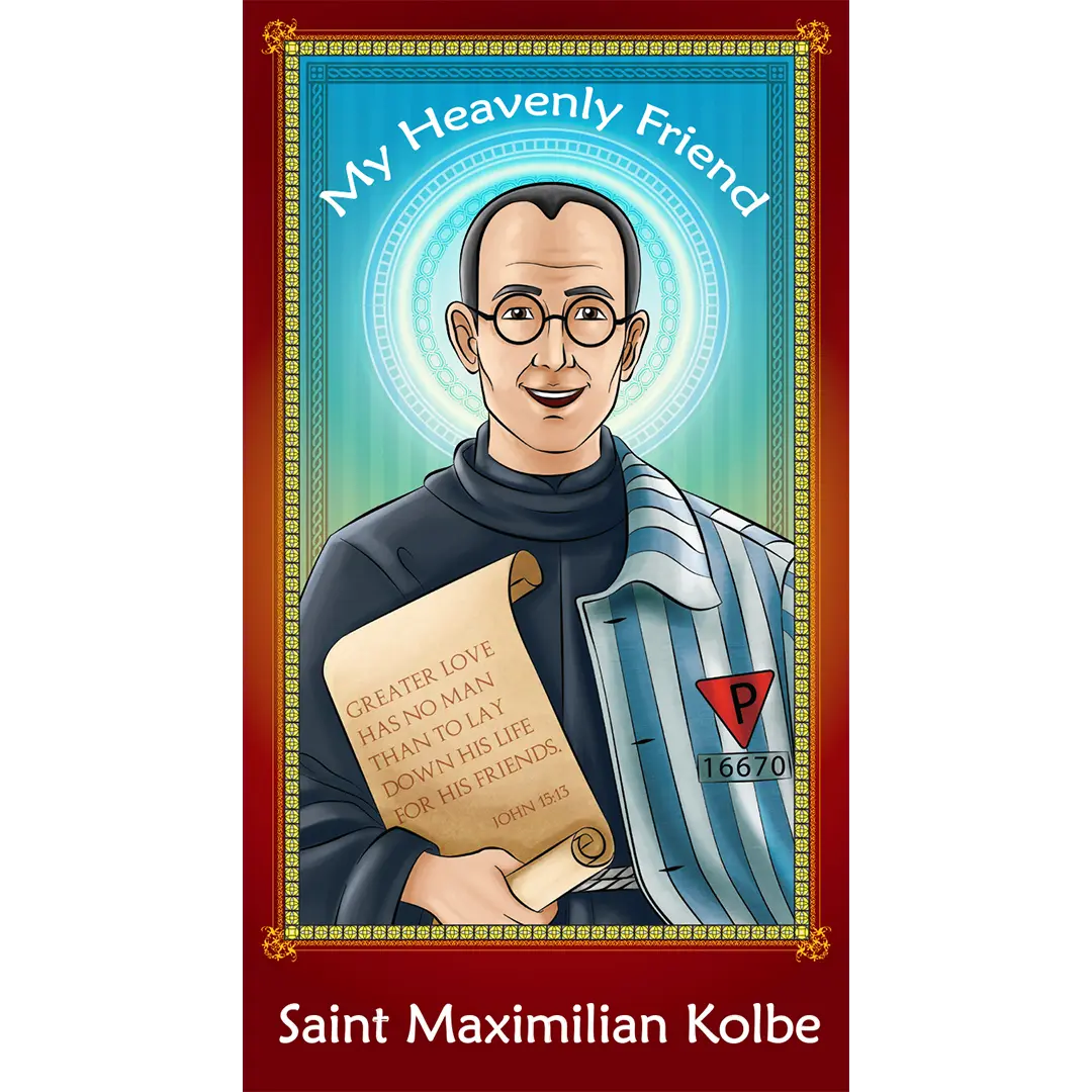 Prayer Card - Saint Maximilian Kolbe