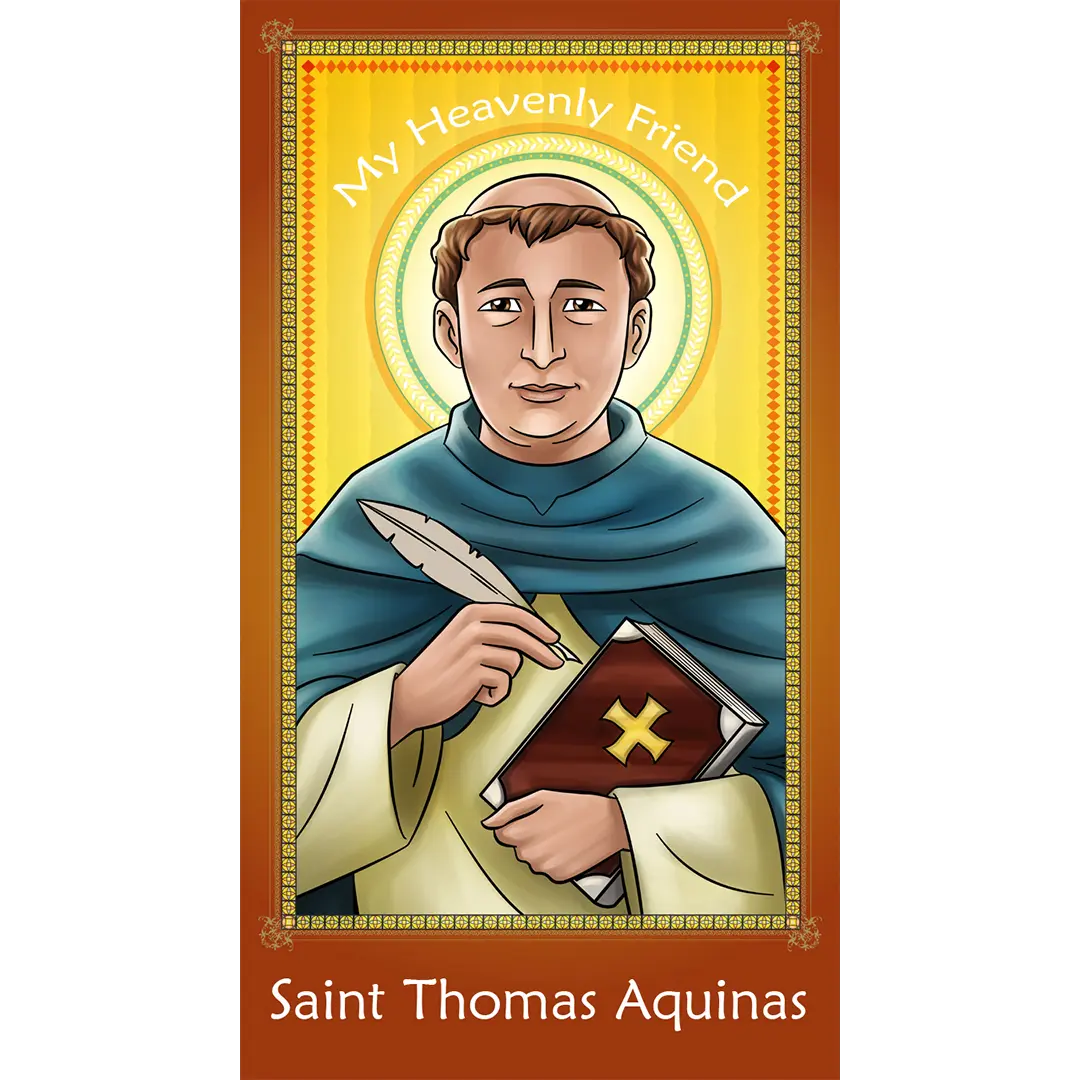 Prayer Card - Saint Thomas Aquinas