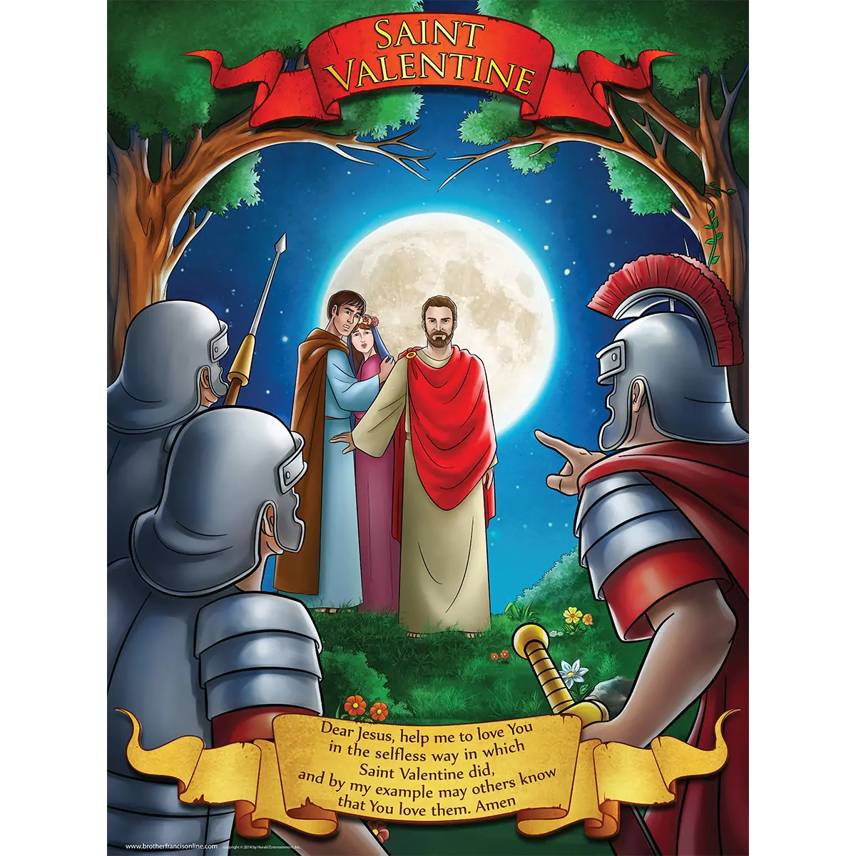 Saint Valentine Poster