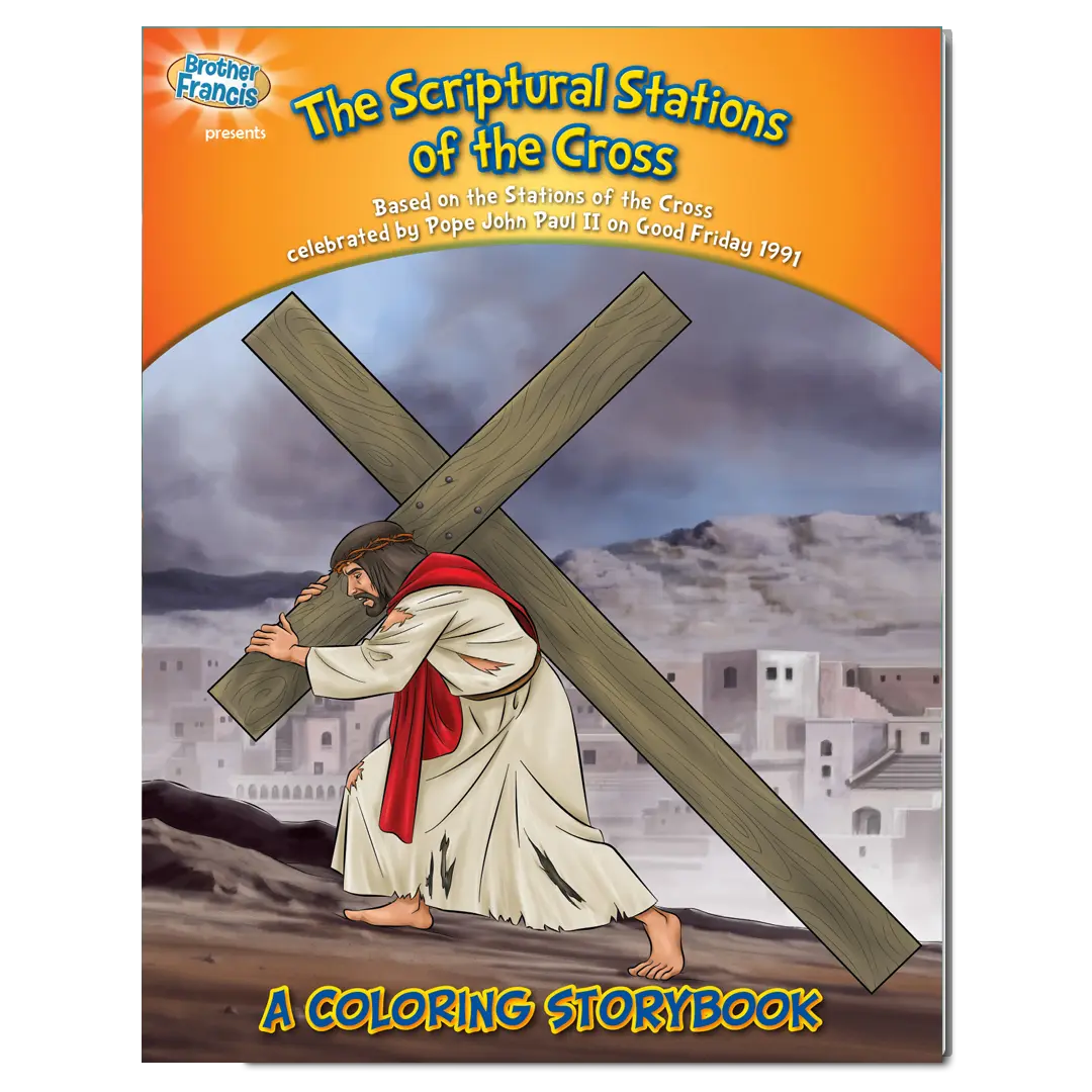 Coloring Storybook: The Scriptural Stations of the Cross