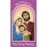 Prayer Card - My Prayer to the Holy Family