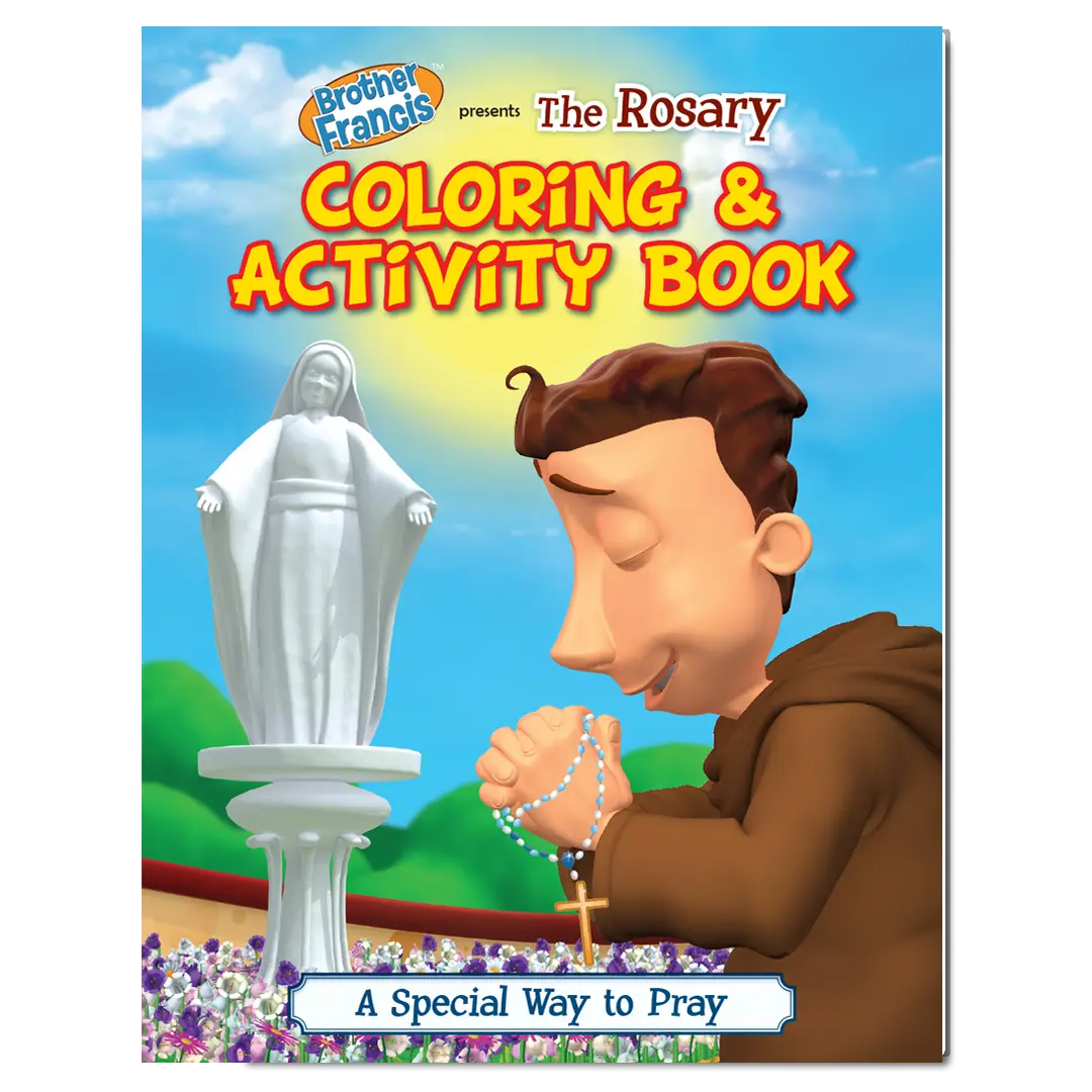 Brother Francis Coloring Book - Ep.03: The Rosary