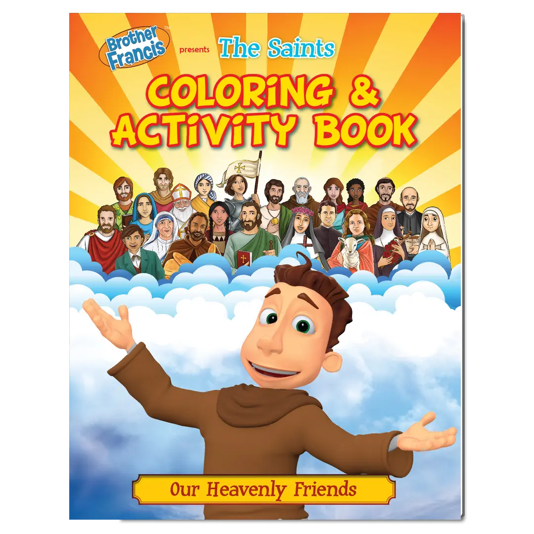 Brother Francis Coloring Book - Ep.08: The Saints