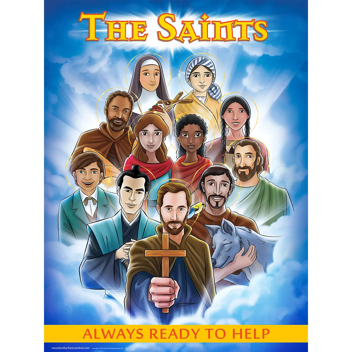 Saint Poster Image Example Saints Poster