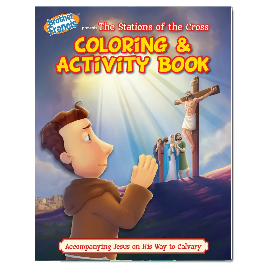 Brother Francis Coloring Book - Ep.14: The Stations of the Cross