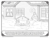 Download and Print - Advent Coloring Page "Nativity Scene"